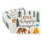 Camping Napkins for 1st Birthday Party Supplies, One Happy Camper (6.5 In, 100 Pack)